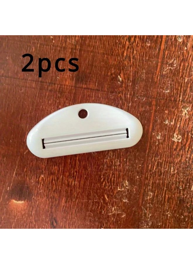 2pcs Manual Toothpaste Tube Squeezer Hygienic Space Saving Bathroom Organizer - Image 3